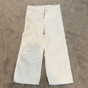 Kids Vineyard Vines White Cropped Jeans